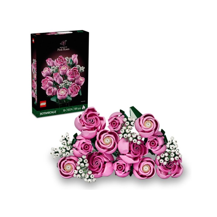 LEGO BOTANICALS BOUQUET ROSE ROSA 10374
