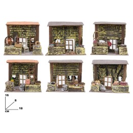 BOTTEGA DEL VILLAGGIO PER PRESEPE 6ASS.
