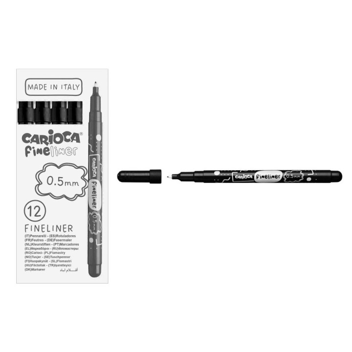 CARIOCA FINLINER 0,5 NERO 44107-01