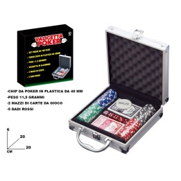 VALIGETTA POKER 100PZ