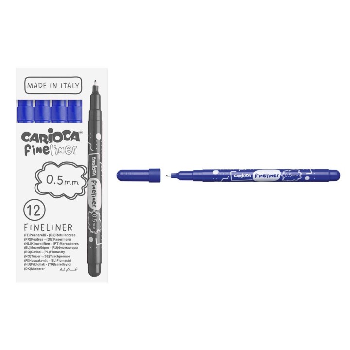 CARIOCA FINLINER 0,5 BLU 44107-02