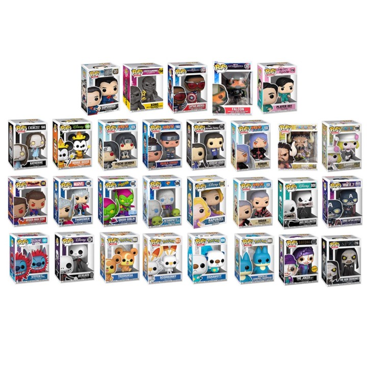 FUNKO POP ASSORTITI 24 PZ STOCK