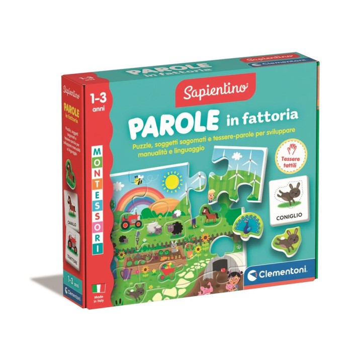 SAPIENTINO MONTESSORI PAROLE IN FATTORIA