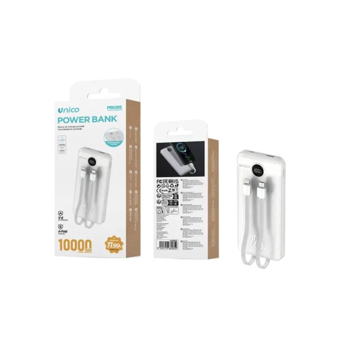 POWER BANK DIGITALE 10000MAH PB6285B
