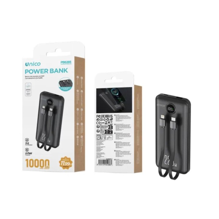 POWER BANK DIGITALE 10000MAH PB6285N