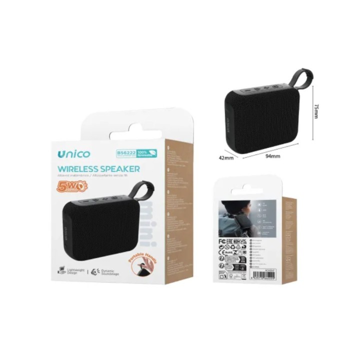 ALTOPARLANTE BLUETOOTH 5W BS6222N