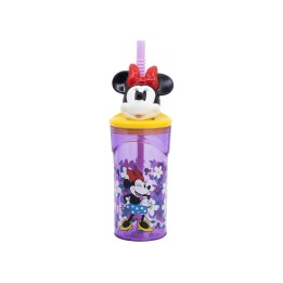 MINNIE BICCHIERE C/CANNUCCIA 3D 360ML 81