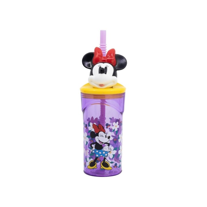 MINNIE BICCHIERE C/CANNUCCIA 3D 360ML 81