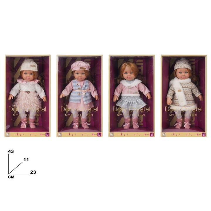 BAMBOLA DOLLY CRYSTAL MY LITTLE GIRL