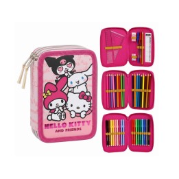 ASTUCCIO 3 ZIP HELLO KITTY 2302