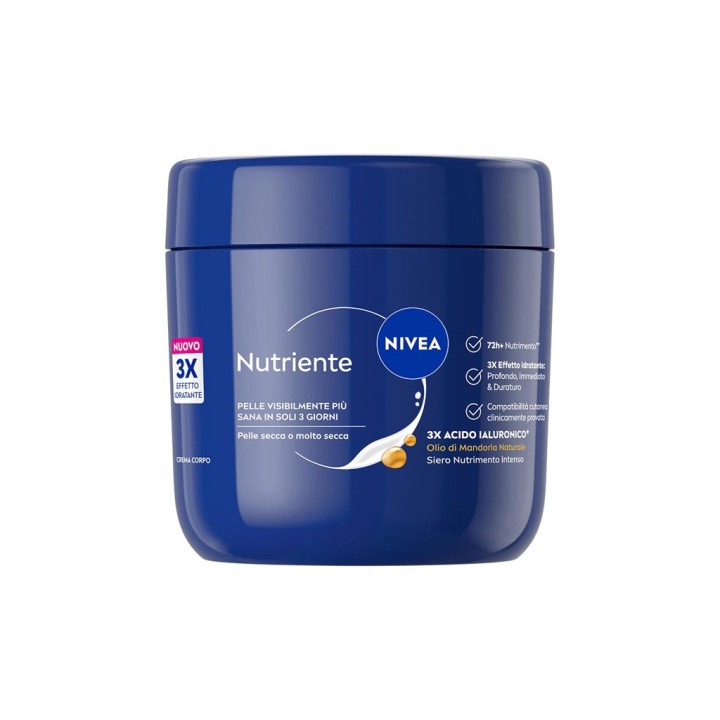 NIVEA CREMA CORPO JAR NUTRIENTE 400ML