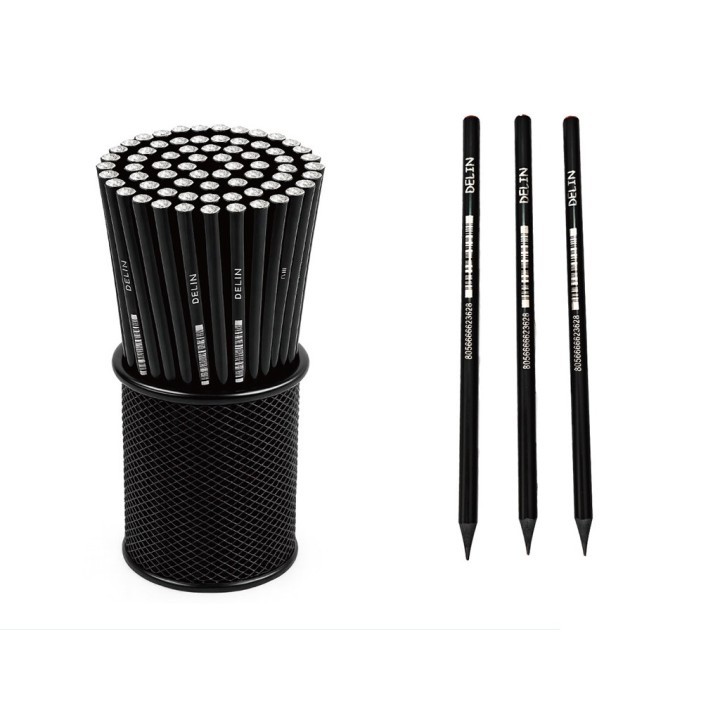 MATITE IN GRAFITE GLITTERATO ARGENTO DE6