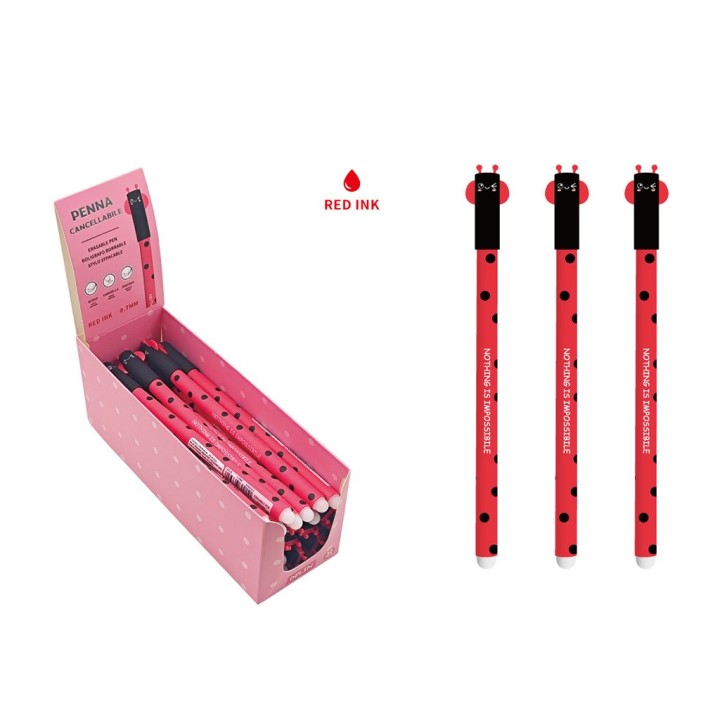 PENNA CANCELLABILE COCCINELLA DE662415