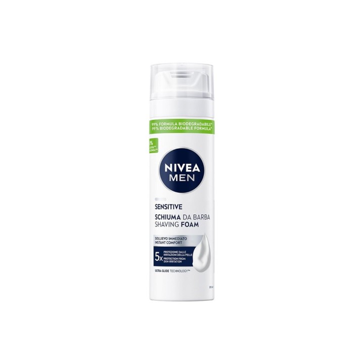 NIVEA SCHIUMA DA BARBA SENSITIVE 200ML