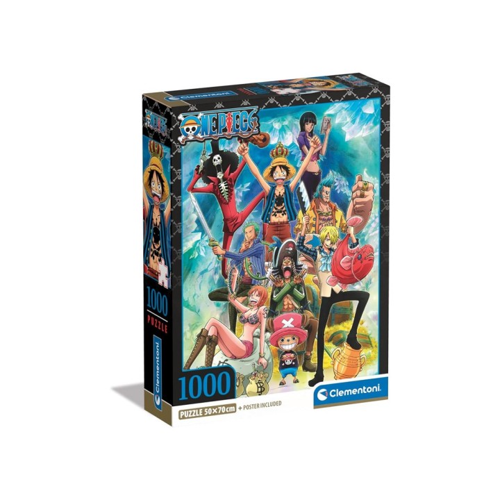 PUZZLE 1000 ONE PIECE COMPACT 39920