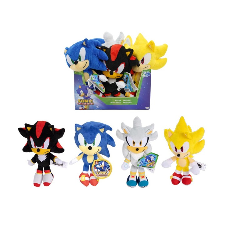 SONIC PELUCHE 23CM 35TH ANNIVERSARIO