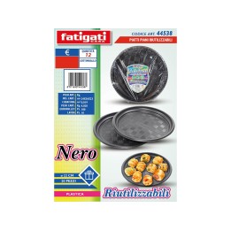 PIATTI PIANI 20PZ NERO