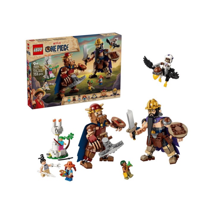 LEGO ONE PIECE DORI CONTRO BROGI 75644