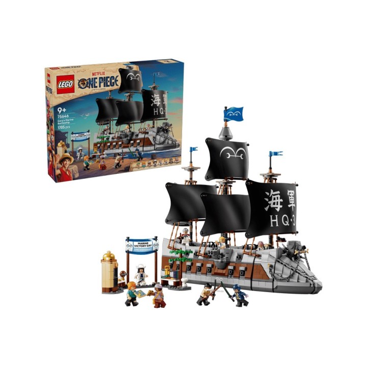 LEGO ONE PIECE LA NAVE DI GARP 75646