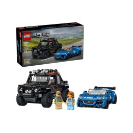 LEGO SPEED JAGUAR E LAND ROVER DEFENDER