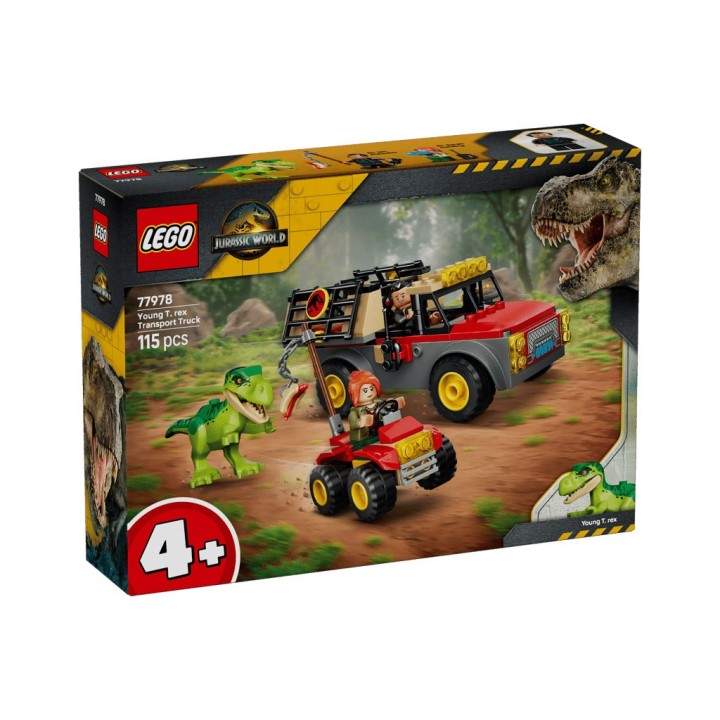 LEGO JURASSIC CAMION GIOVANE T. REX 7797
