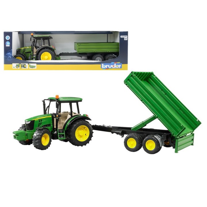JOHN DEERE 5115M C-RIMORCHIO