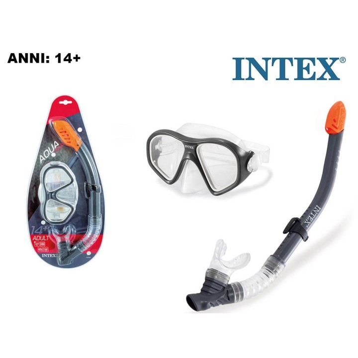 INTEX SET MASCHERA REEF RIDER 55648