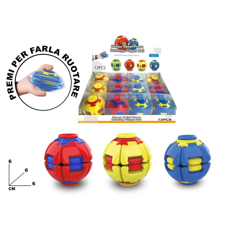 FIDGET BALL ROTATING