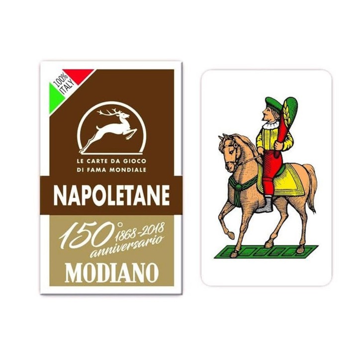 MODIANO CARTE NAPOLETANE MARRONE 150