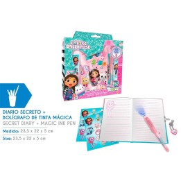 DIARIO CON PENNA MAGICA GABBY DOLLHOUSE