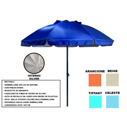OMBRELLONE CARAIBI OXFORD 200 CM