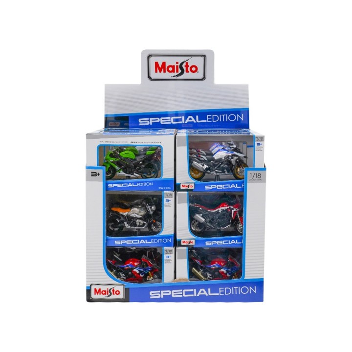 MAISTO MOTO STRADALI 1:18 ASS. 34007