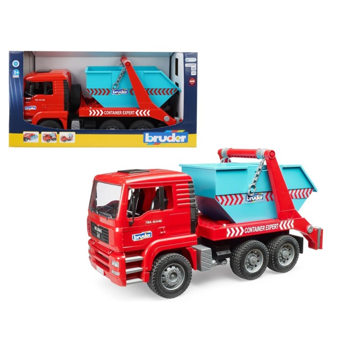 MAN TGA SKIP CONTAINER TRUCK 02741