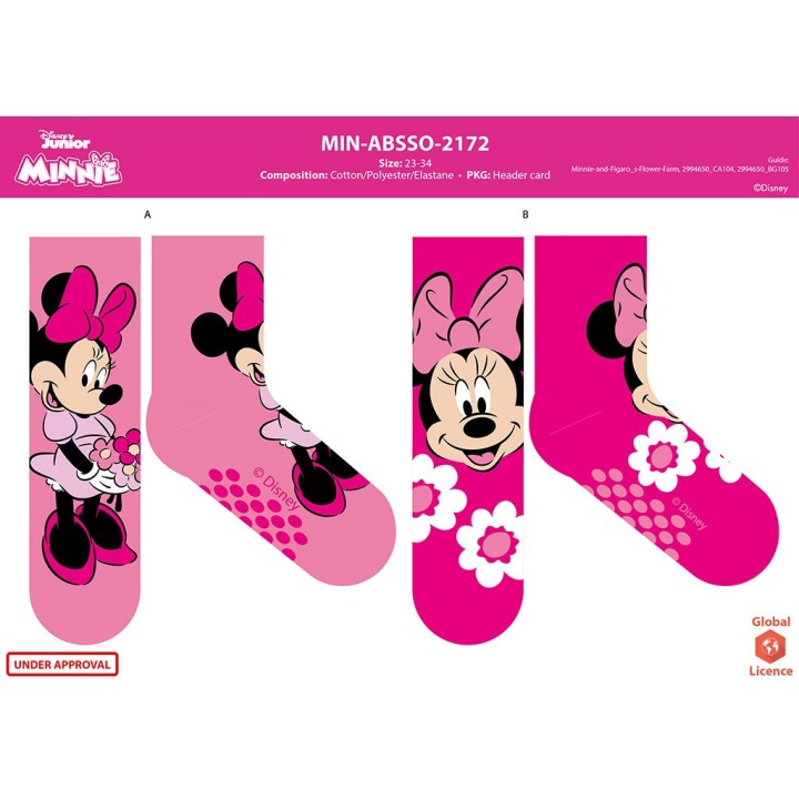 SET CALZINI ANTISCIVOLO MINNIE 2172