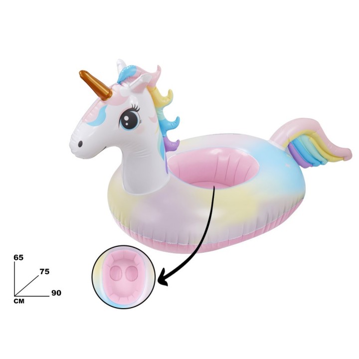 CANOTTINO UNICORNO 90x75