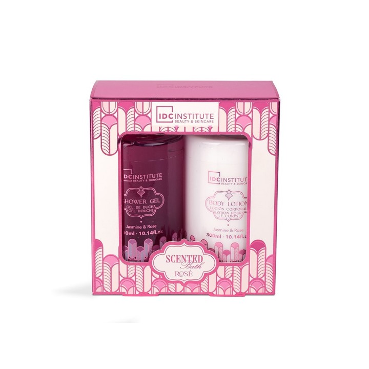 IDC INSTITUTE SCENTED BATH ROSE SHOWER D