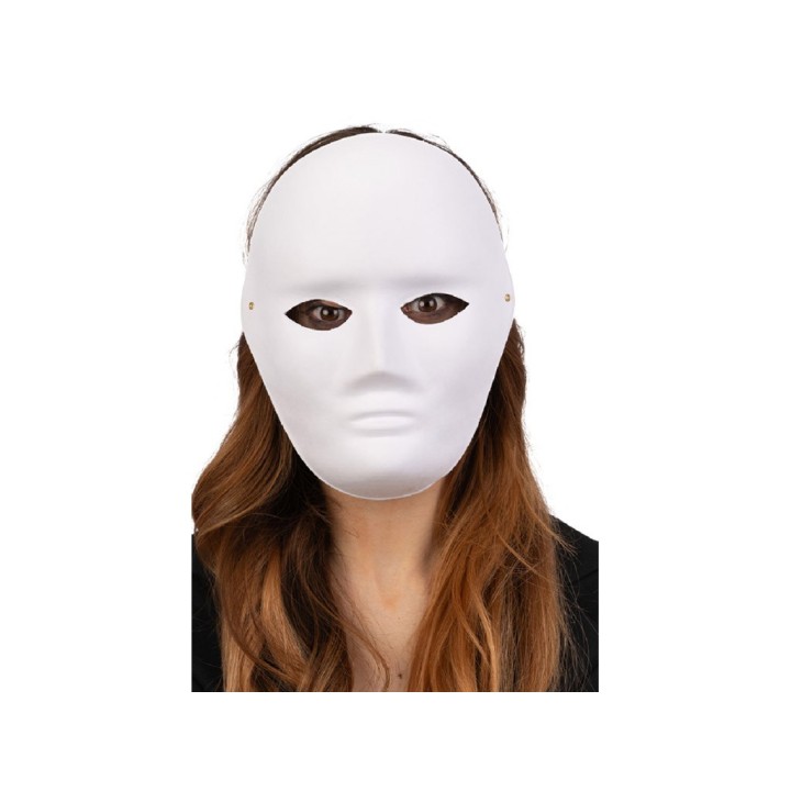 MASCHERA VISO GRANDE IN CARTA DA PITTURA