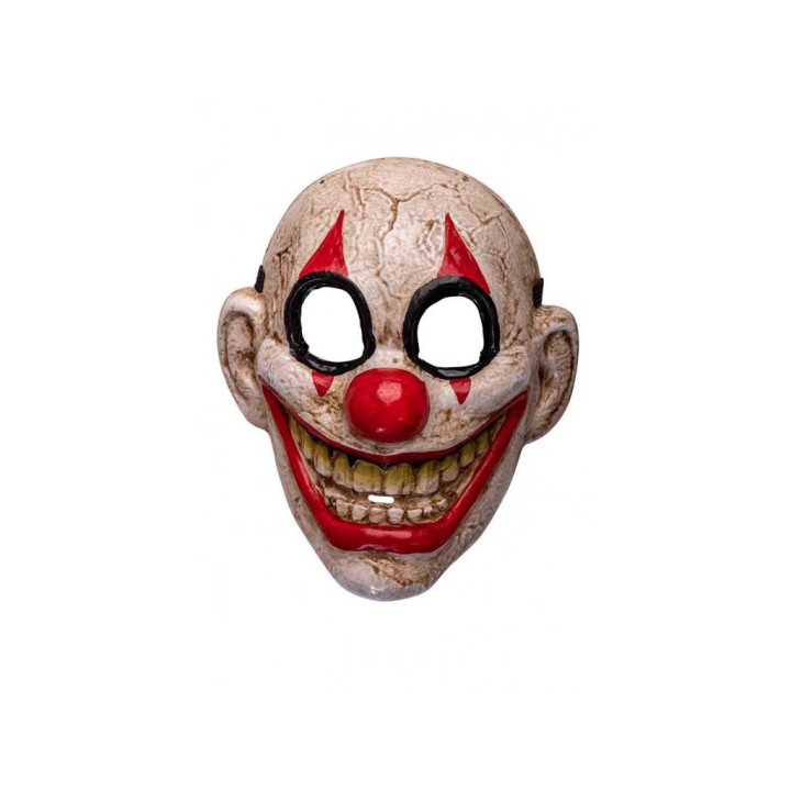 MASCHERA CLOWN HORROR SORRIDENTE PLASTIC