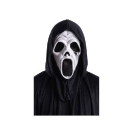 MASCHERA FANTASMA PLASTICA C-CAPPUCCIO