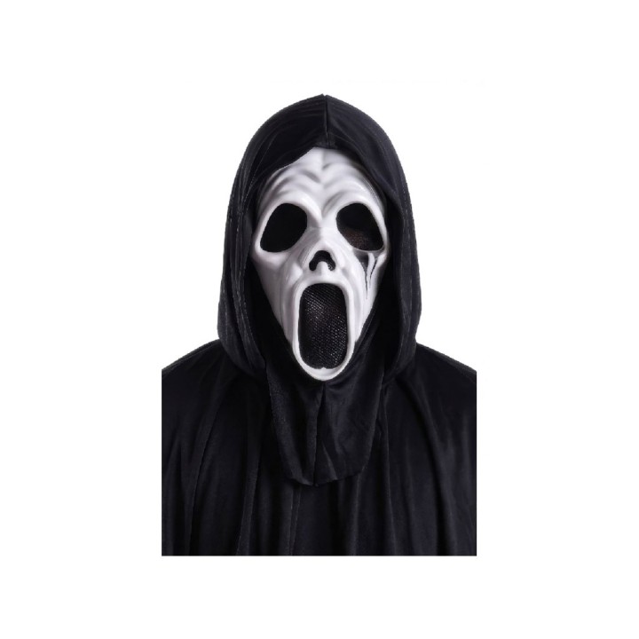 MASCHERA FANTASMA PLASTICA C-CAPPUCCIO