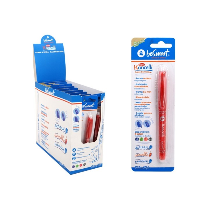 PENNA KANCELLI' ROSSA BLISTER BE SMART