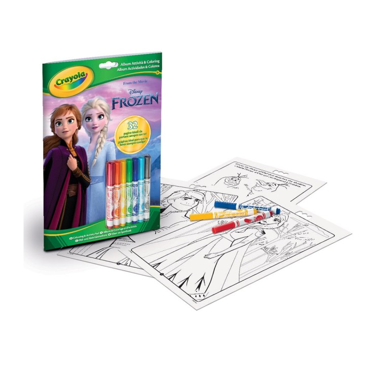 ALBUM ATTIVITA' COLORING FROZEN 04-5900