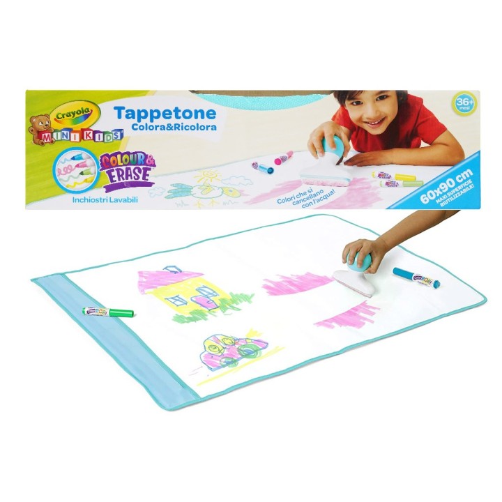 CRAYOLA TAPPETONE COLORA E RICOLORA