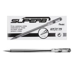 PENNA SFERA SUPERB 0.7MM NERO BK77-A