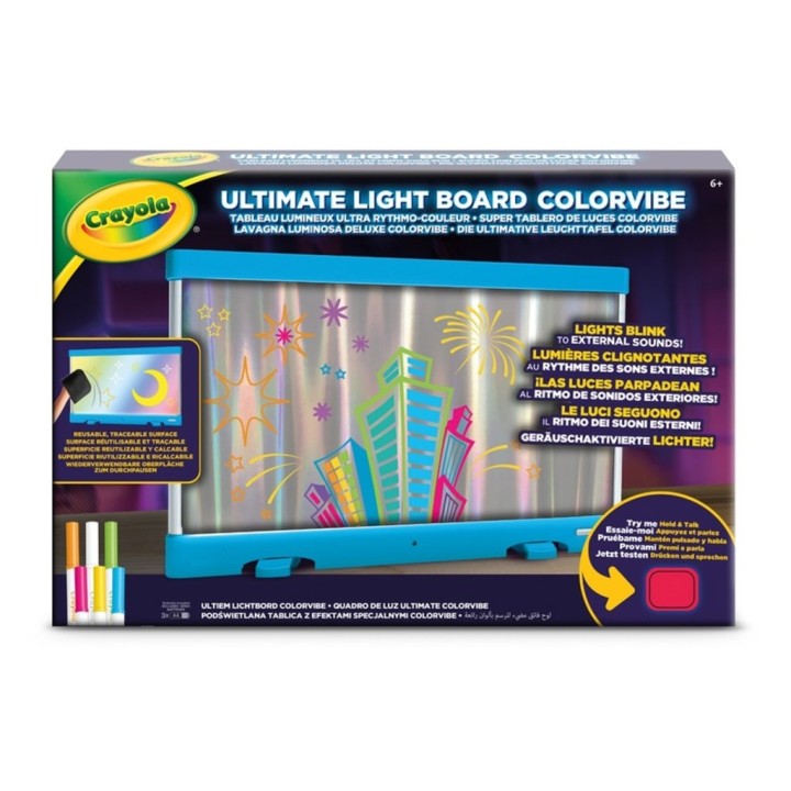 CRAYOLA LAVAGNA LUMINOSA COLOR VIBE