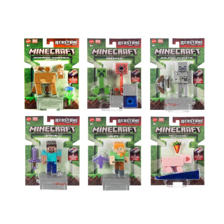 MINECRAFT PERSONAGGI CORE 8CM