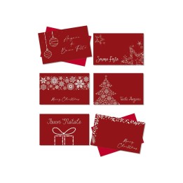 CARTONCINI AUGURI DI NATALE NT.6961