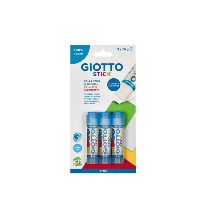 BLISTER 3 COLLA STICK GIOTTO 10G F054010
