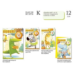BIGLIETTI COMPLEANNO BAMBINI CON ROTELLA