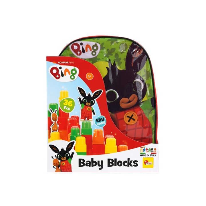 BING ZAINETTO BABY BLOCKS ROSSO 76611